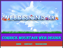 Tablet Screenshot of cornickmountain.com